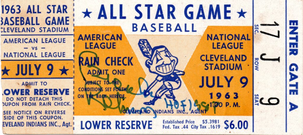 Snider represented the Mets in the 1963 All Star Game in his first season away from the Dodgers 