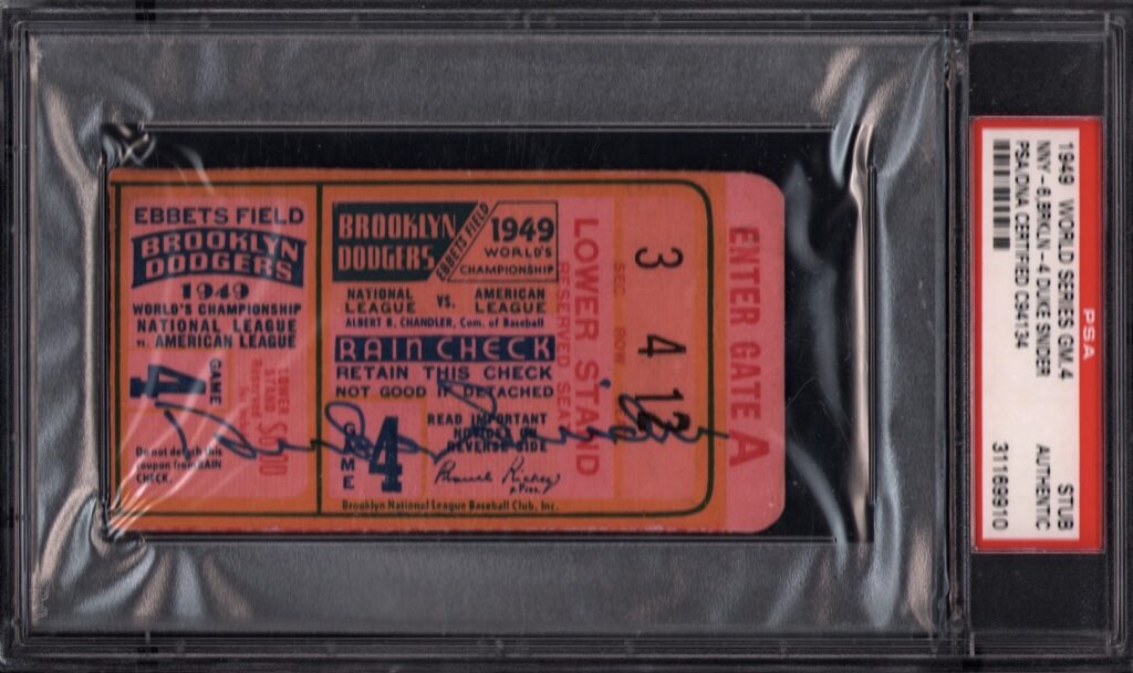 In two of Snider's first three years the Dodger lost to the Yankees in the World Series