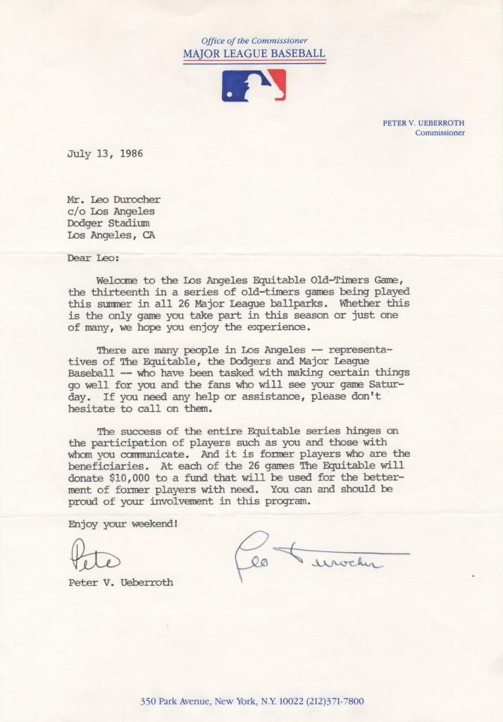 Durocher remained close to the game until his death in 1991
