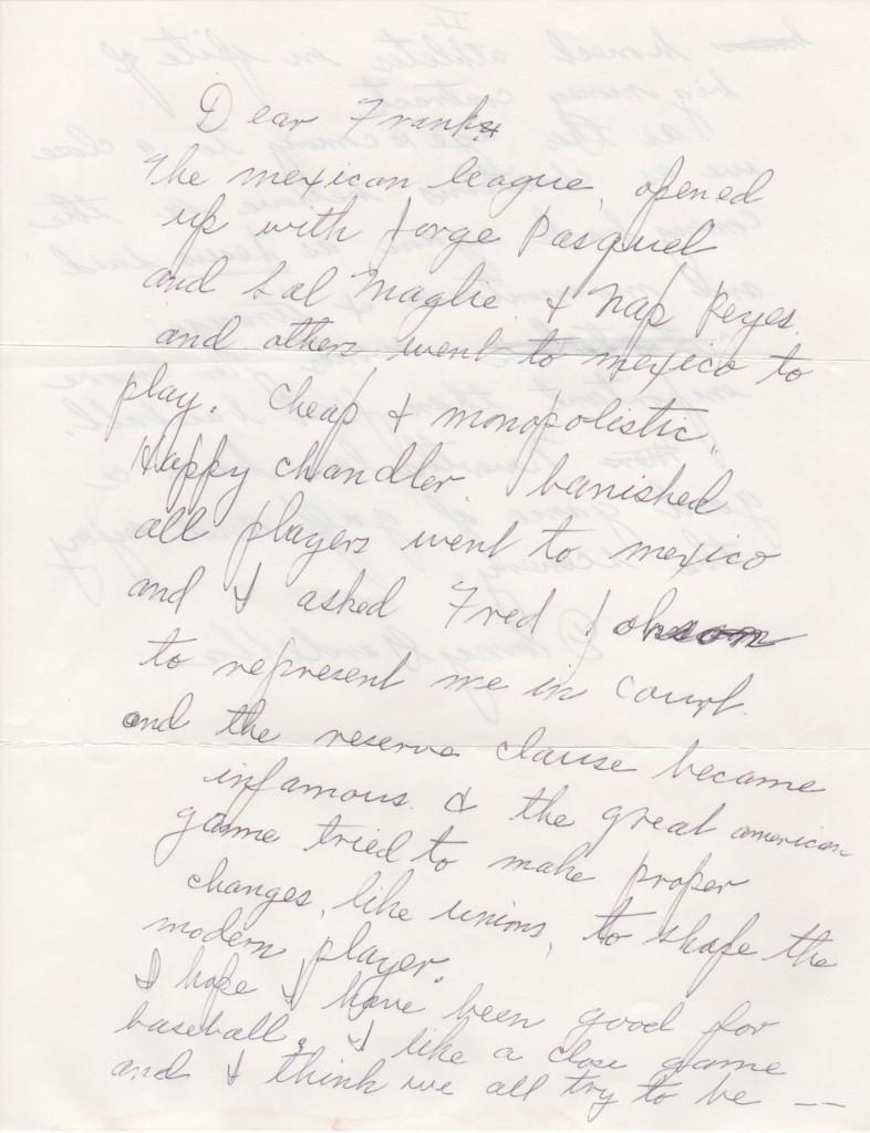 In 1946, Adams jumped to the Mexican League; MLB banned him