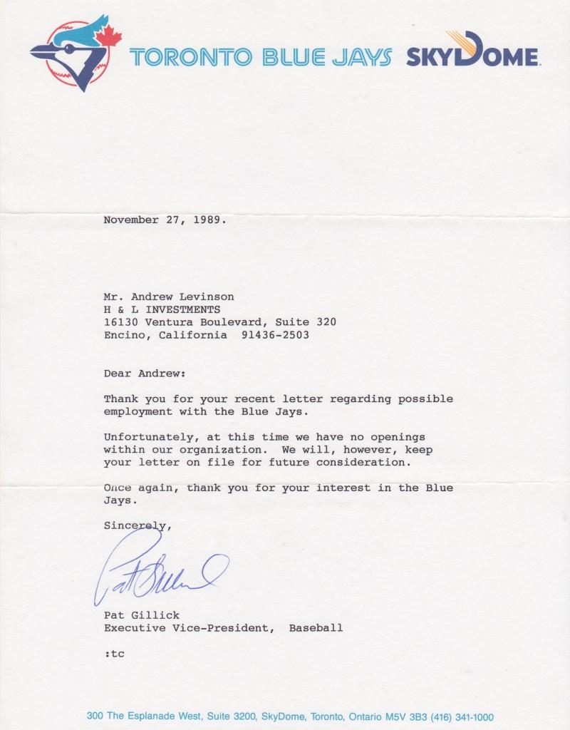 As GM, Pat Gillick assembled three World Series championship teams, two in Toronto and one in Philly