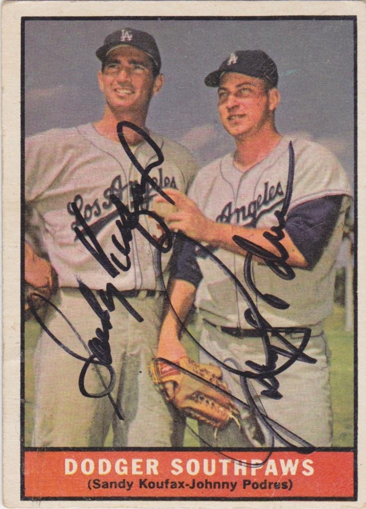 The only two-time World Series Most Valuable Player for the Dodgers is Sandy Koufax 