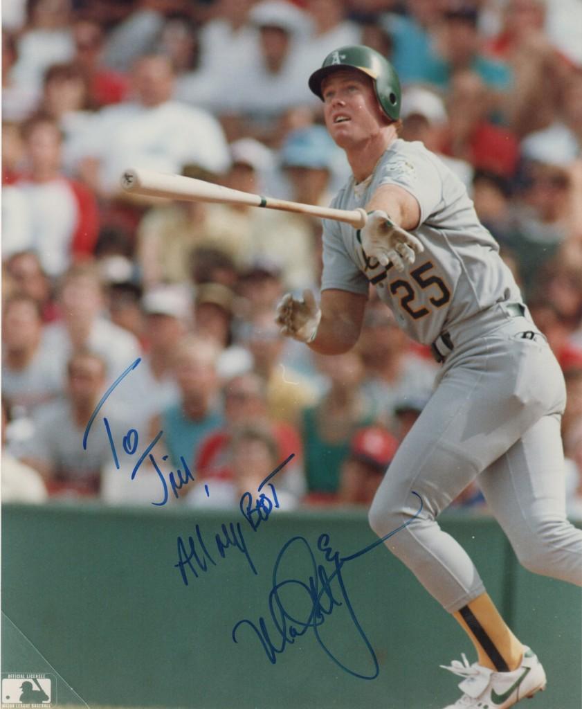 Mark McGwire put up numbers worthy of Hall of Fame induction