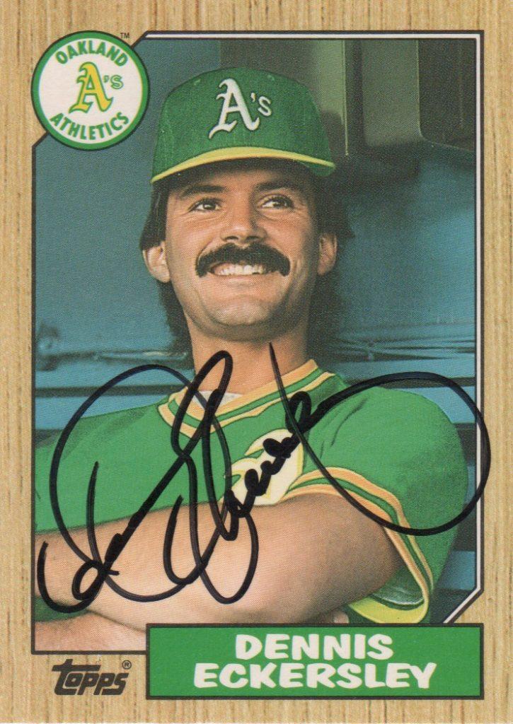 From 1987-1992 starter Stewart and reliever Dennis Eckersley gave the A's a pair of might moundsmen