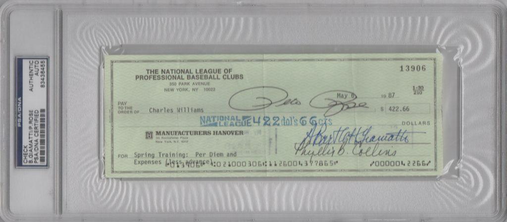 Rose's gambling addiction landed him on Major League Baseball's permanently ineligible list 