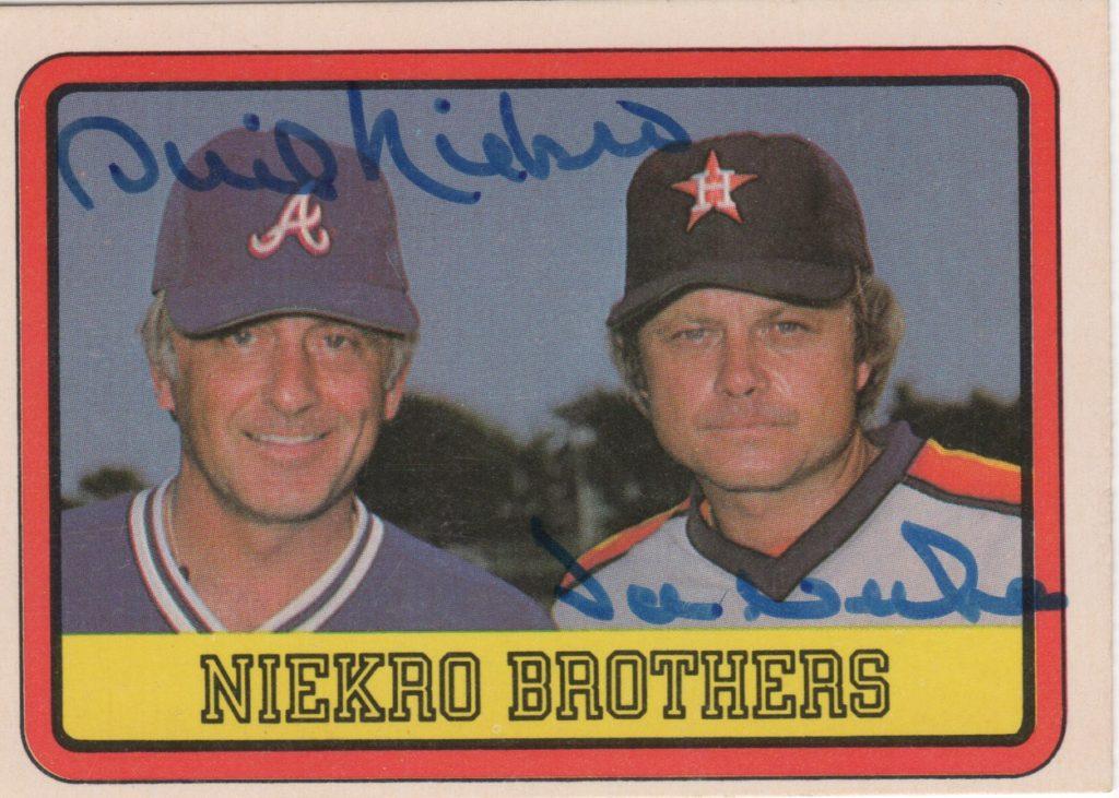 The Niekro brothers each won 100+ games in the 1980s