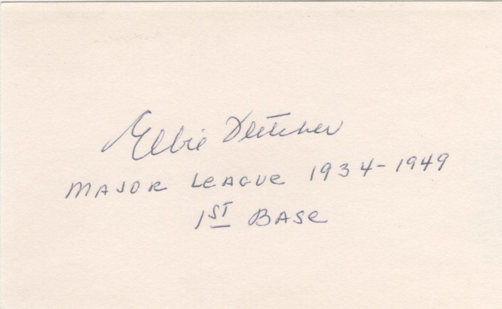 Was Elbie Fletcher on a path to Cooperstown before World War II?