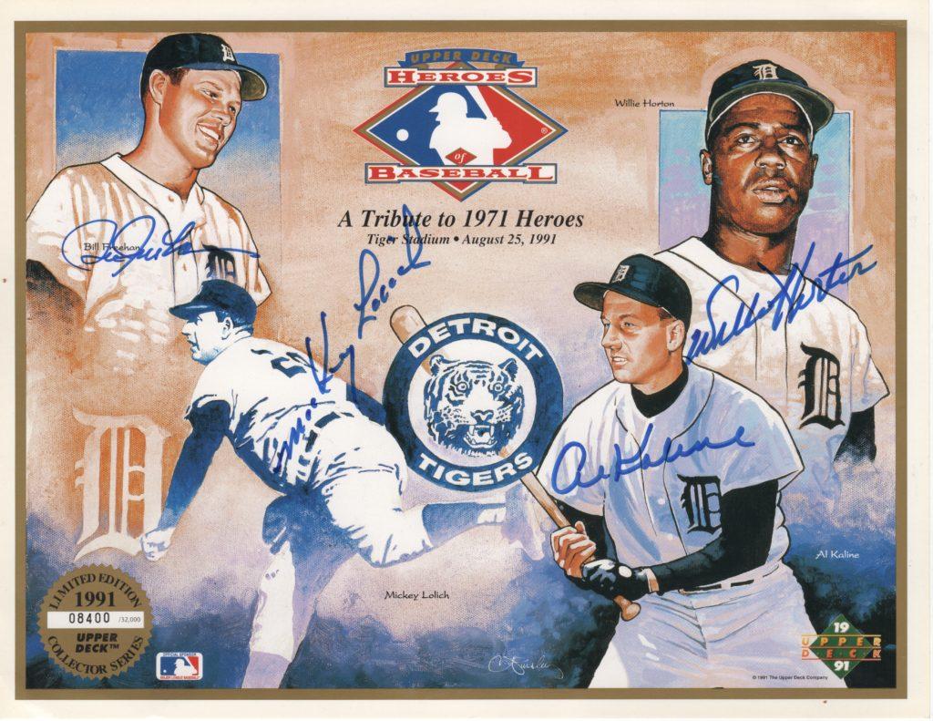 Al Kaline returned to the All Star Game in 1971 after a three-year absence