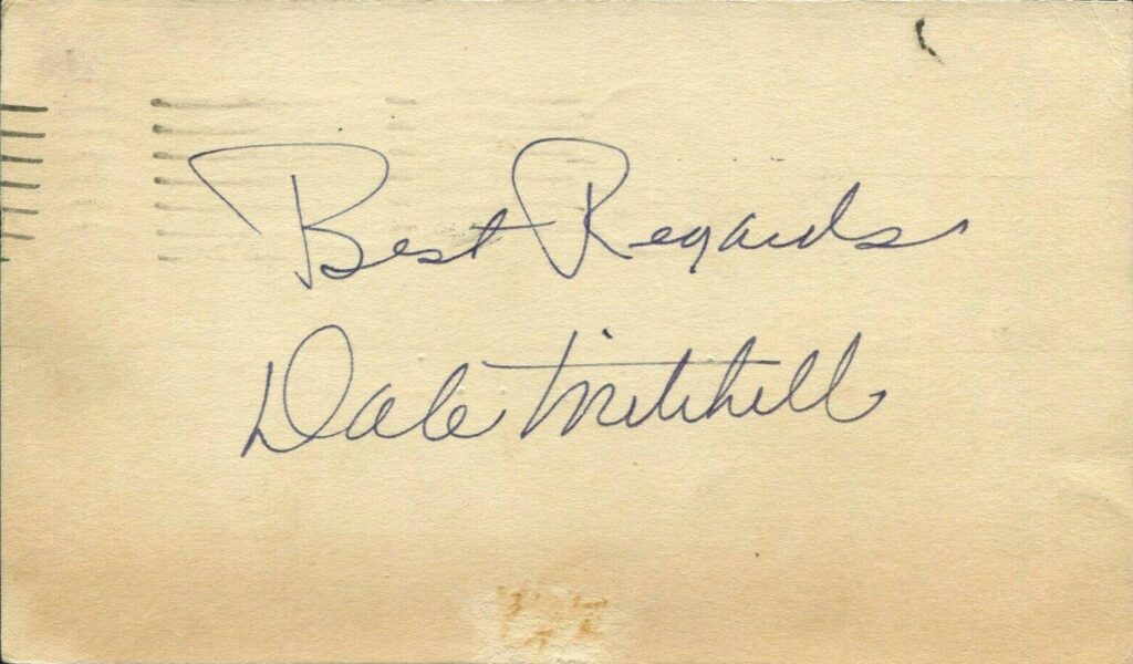 Dale Mitchell  hit .336 with only 17 strikeouts in the 1948 Indians World Championship year