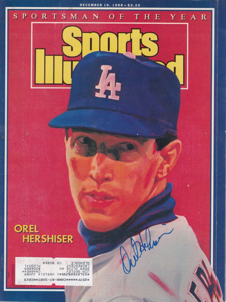 Hershiser topped Drysdale's consecutive scoreless innings record