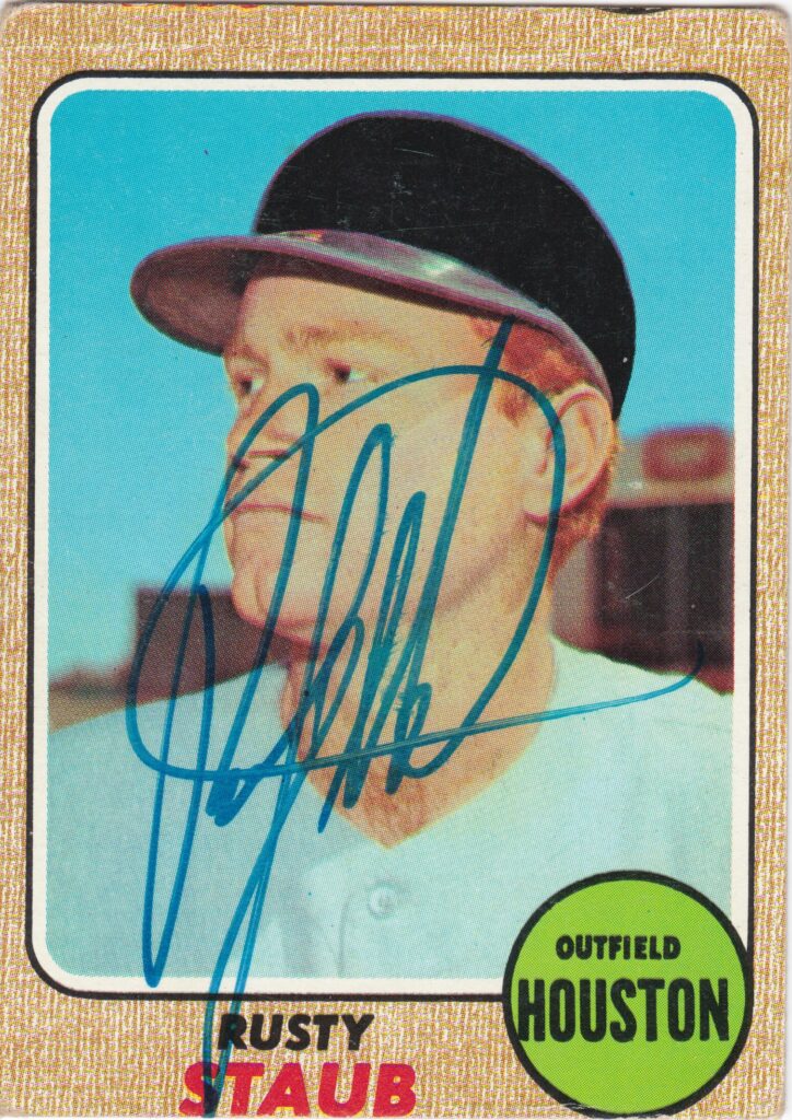 Six-time All Star Rusty Staub finished his career with 2,716 hits, 292 HRs, and 1,466 RBI