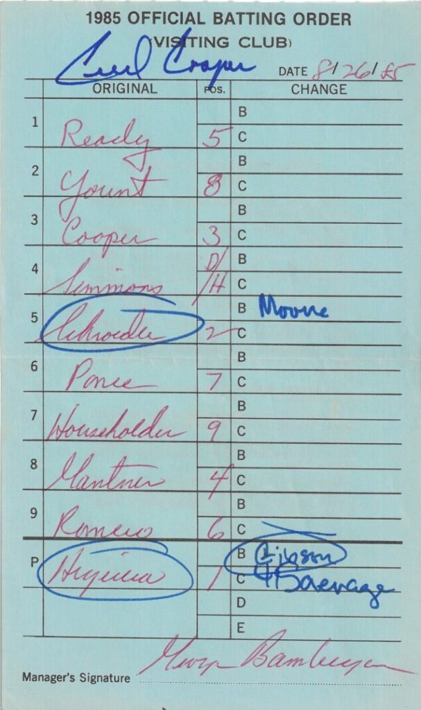 At the time of his retirement, Slaughter's 1,304 RBI ranked 32nd all time