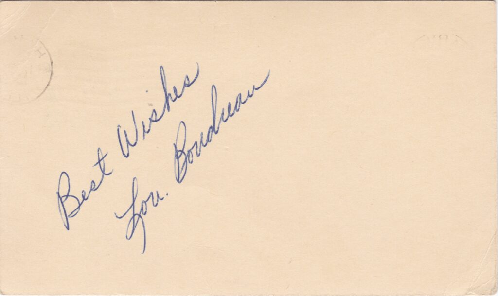 Boudreau received votes in MVP balloting every single season during the 1940s
