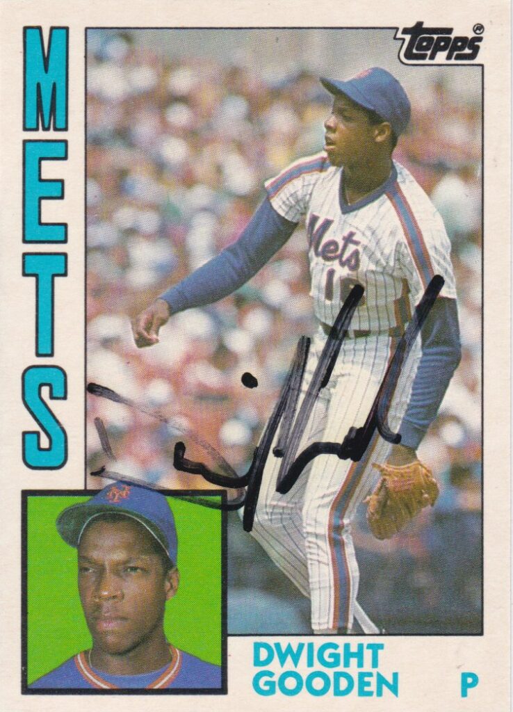 The Mets selected Gooden with the fifth-overall pick in the 1982 draft