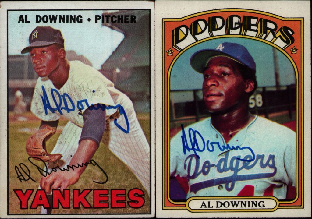 Downing is the 38th pitcher to appear for both the Yankees and the Dodgers