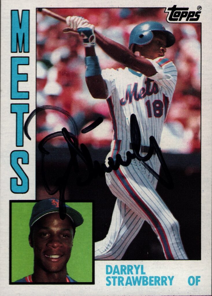The #1 overall pick in the 1980 draft, Darryl Strawberry was the Rookie of the Year three years later