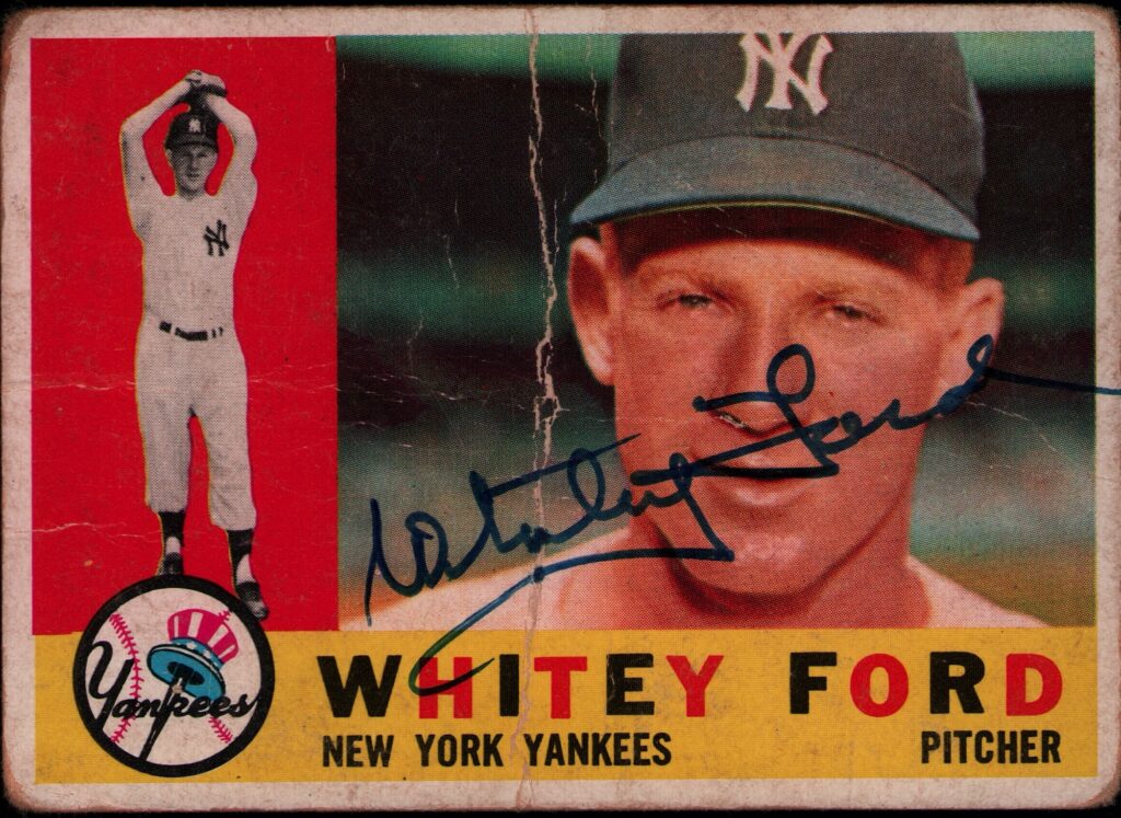 Though shoulder problems plagued Ford in 1960, he was stellar in the World Series