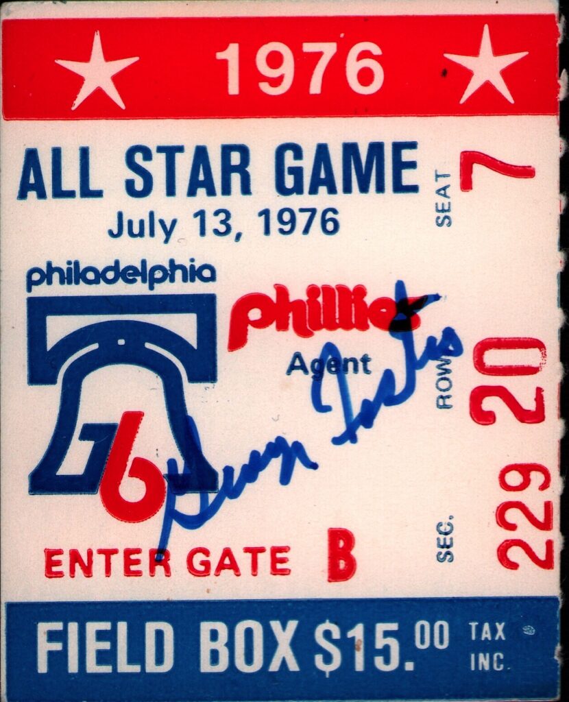 In '76 Foster was the star among stars as the MVP of the Mid Summer Classic
