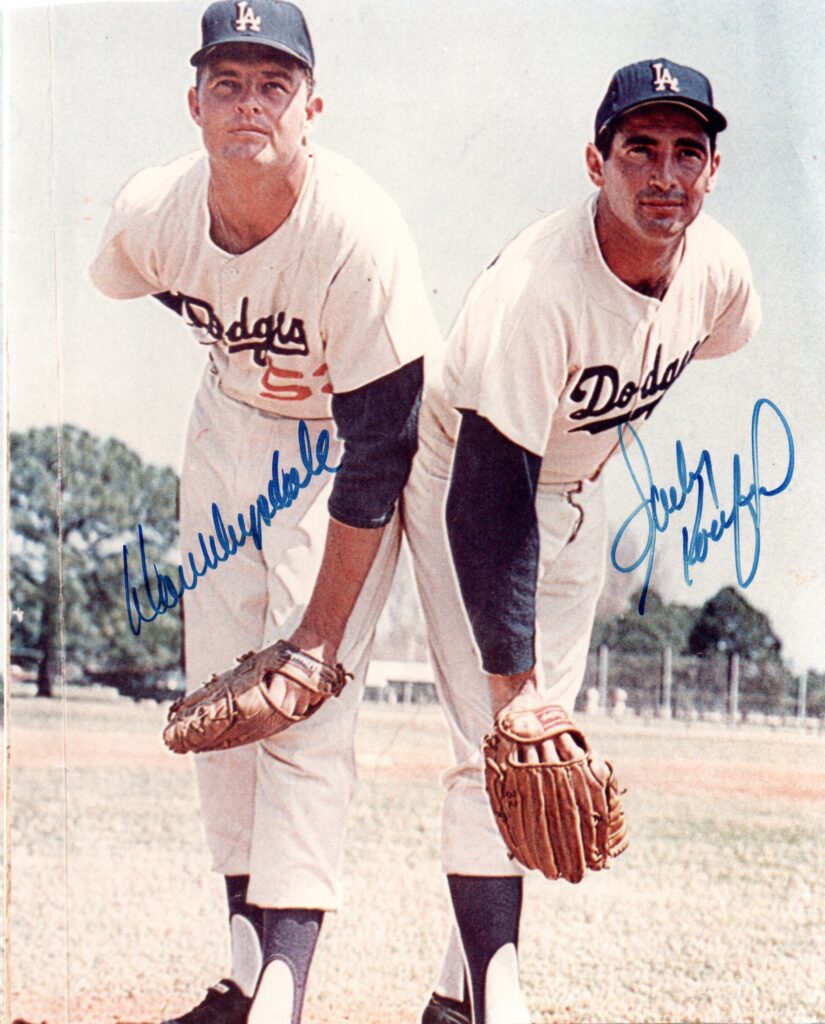 The left-right combination of Sandy Koufax and Don Drysdale electrified the Dodgers
