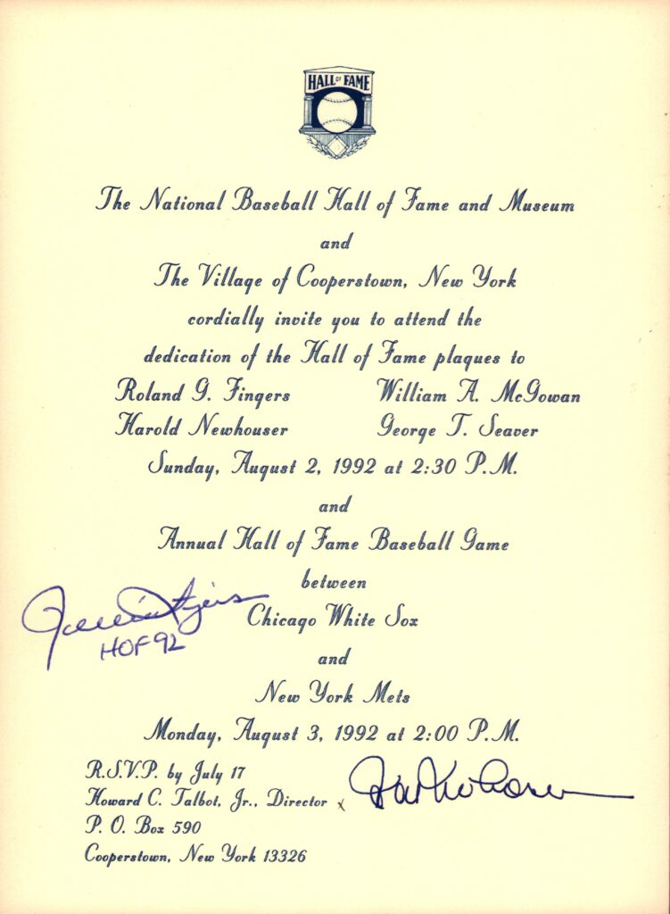 Hal Newhouser was inducted into the Hall of Fame on August 2, 1992