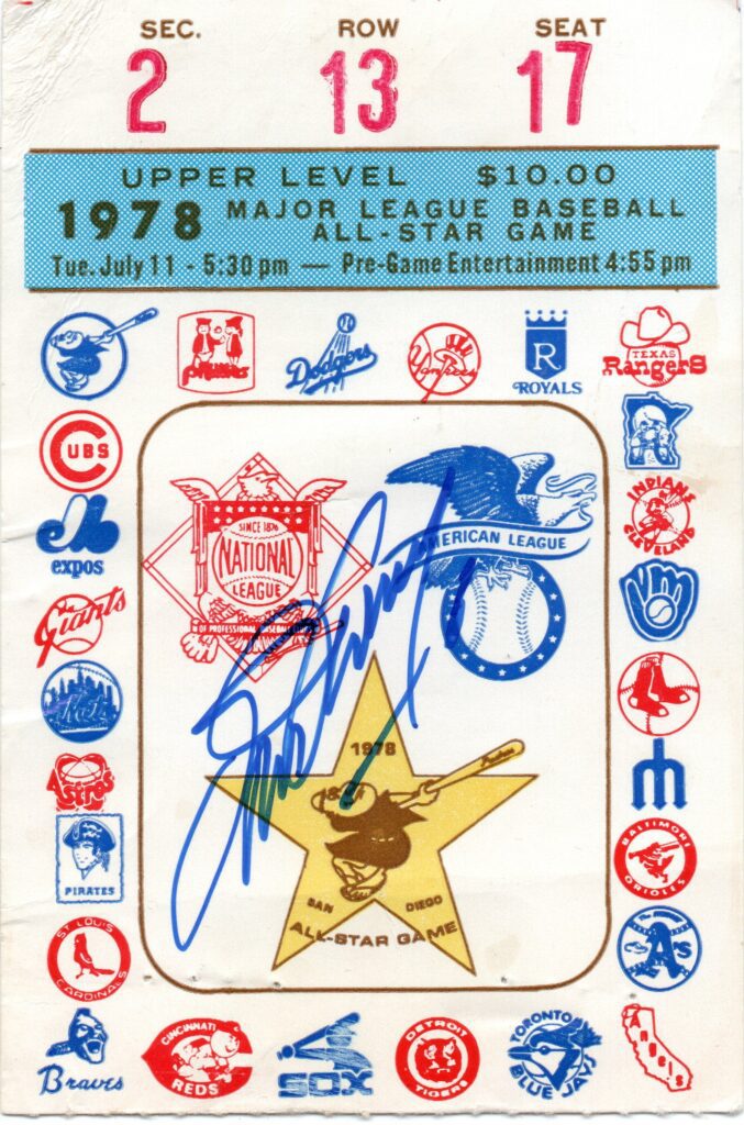 In 1978 Garvey was selected for his fifth-straight All Star Game; his performance earned him the MVP