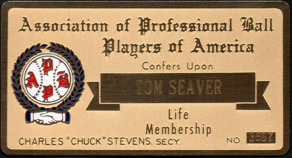 In 1988 Seaver became the first pitcher inducted into the New York Mets Hall of Fame