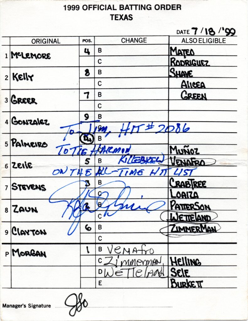 Killebrew finished with 2,086 career hits, good for 115th on the all-time list when he retired